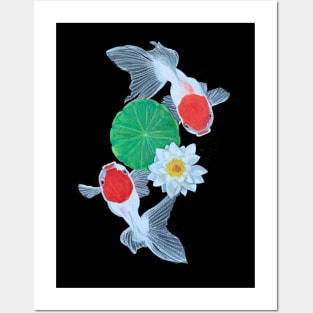 Koi Posters and Art